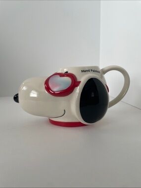 Snoopy Joe Cool "Celebrate Together" Hand-Painted Mug - Mother's Day Gift! NEW